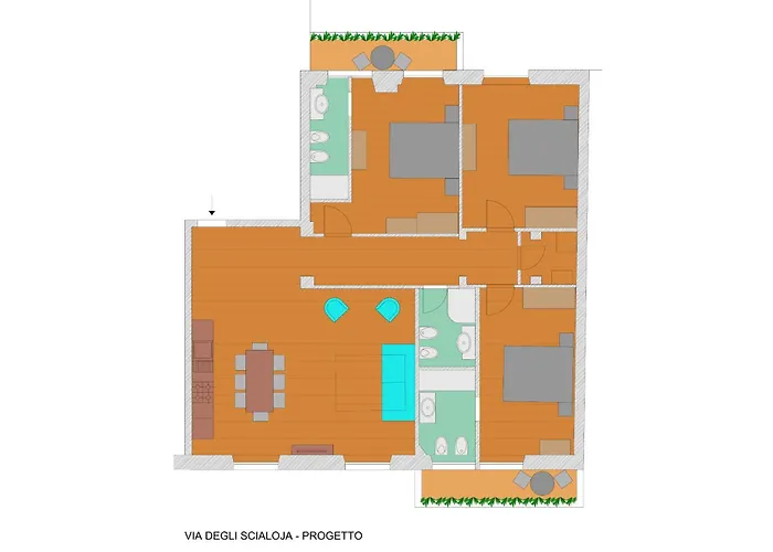 Romebesthome Scialoja - Piazza Del Popolo Roma